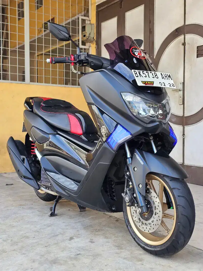 Yamaha NMAX / NMAX 155 ABS 2018, Warna Favorit Black Premium Doff.