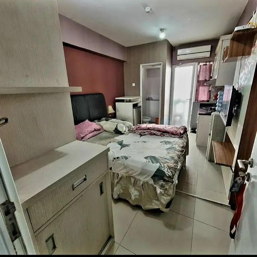 Green Pramuka City Studio Furnish Apartment DiJual Chrysant
