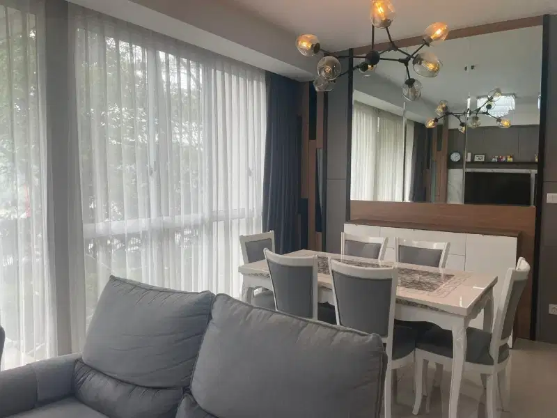 Kondominium 3BR Full Furnished di Rainbow Springs Gading Serpong