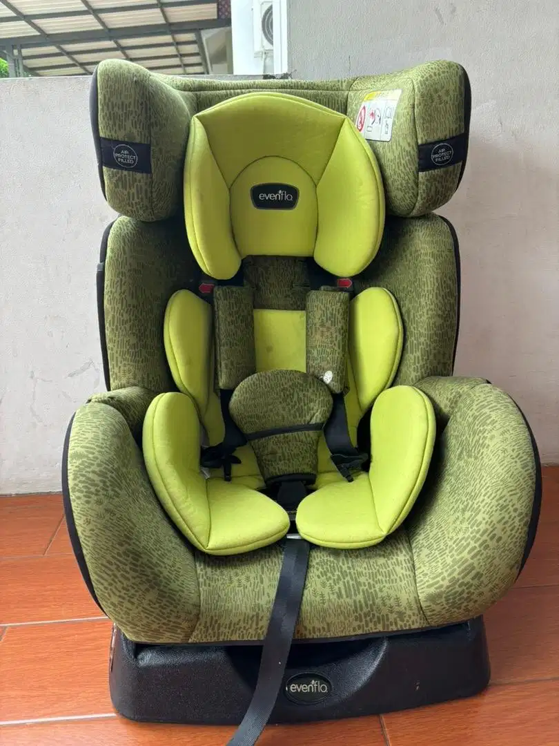 Carseat Preloved Evenflo Duran Hijau