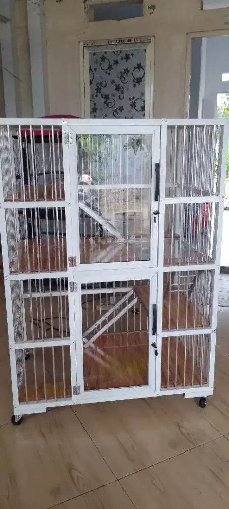 Kandang alumunium 2 pintu
