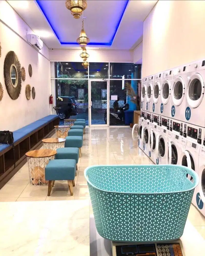 laundry self service untuk dijual