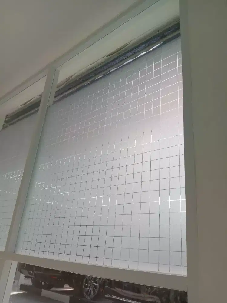 Stiker sanblas motif baru