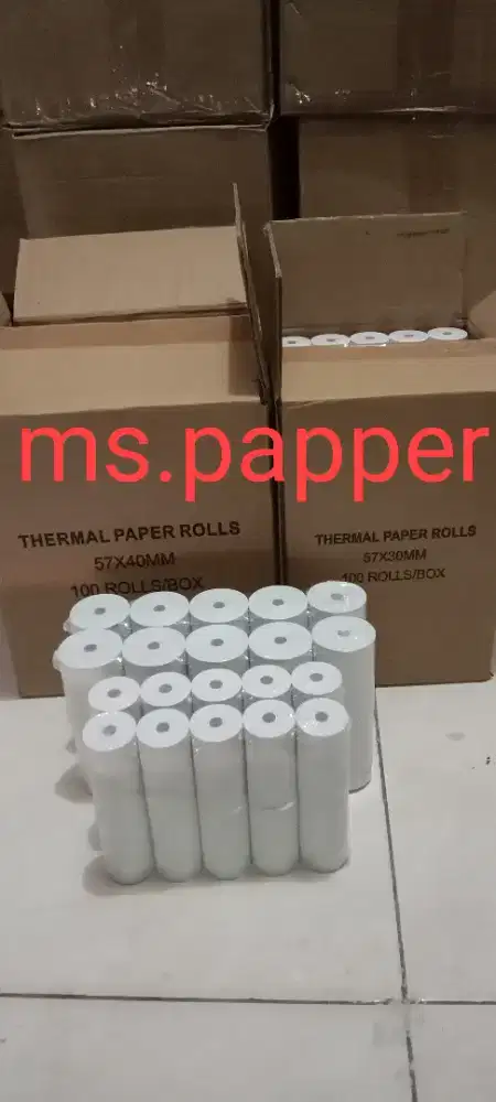 Kertas thermal Toko & resto