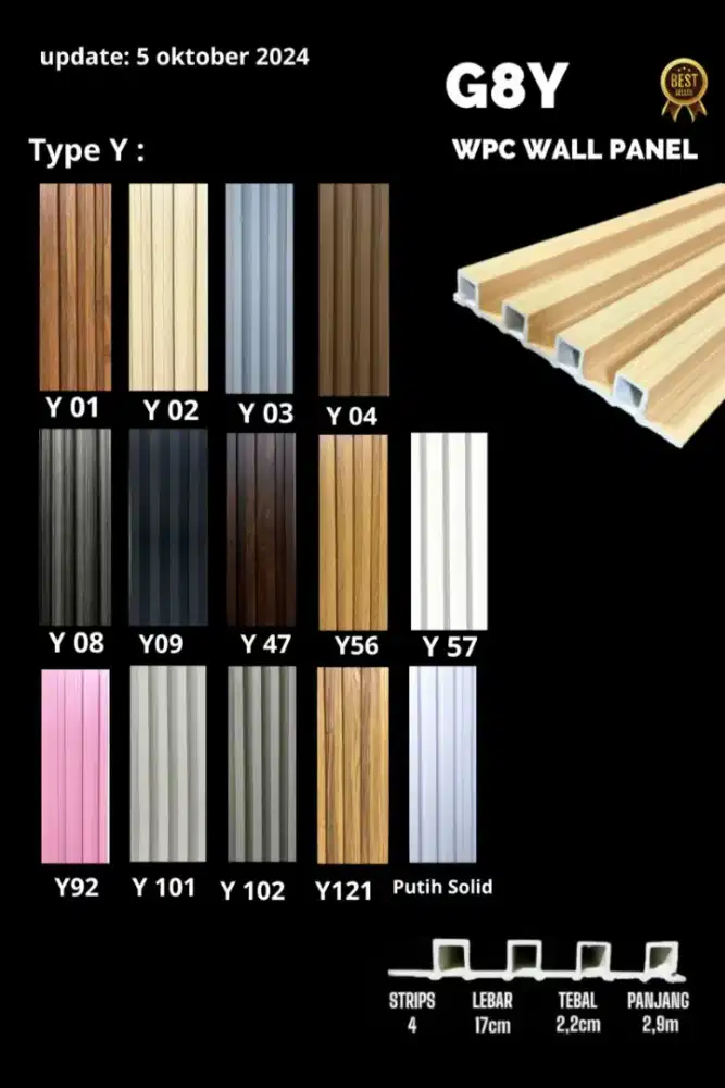 Wallpanel premium harga pabrik