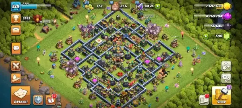 JUAL AKUN COC 200k