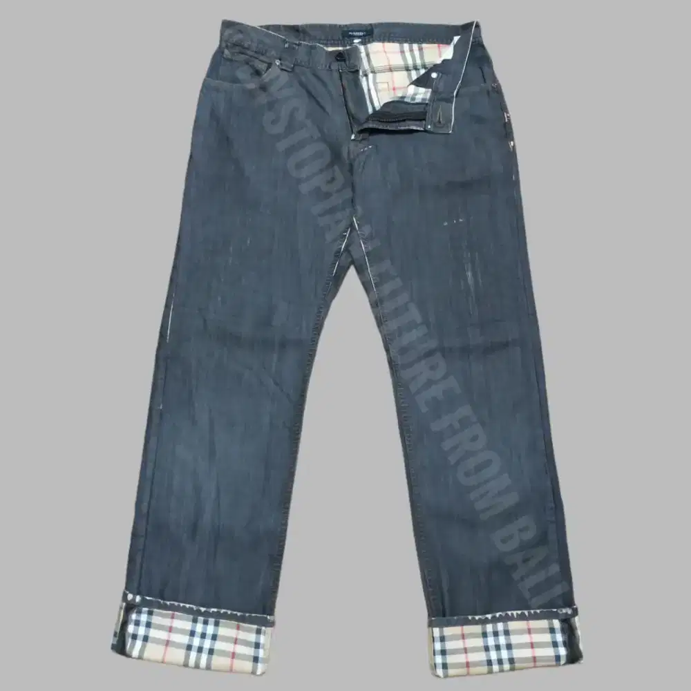 Burberry Nova Check Lining Jeans
