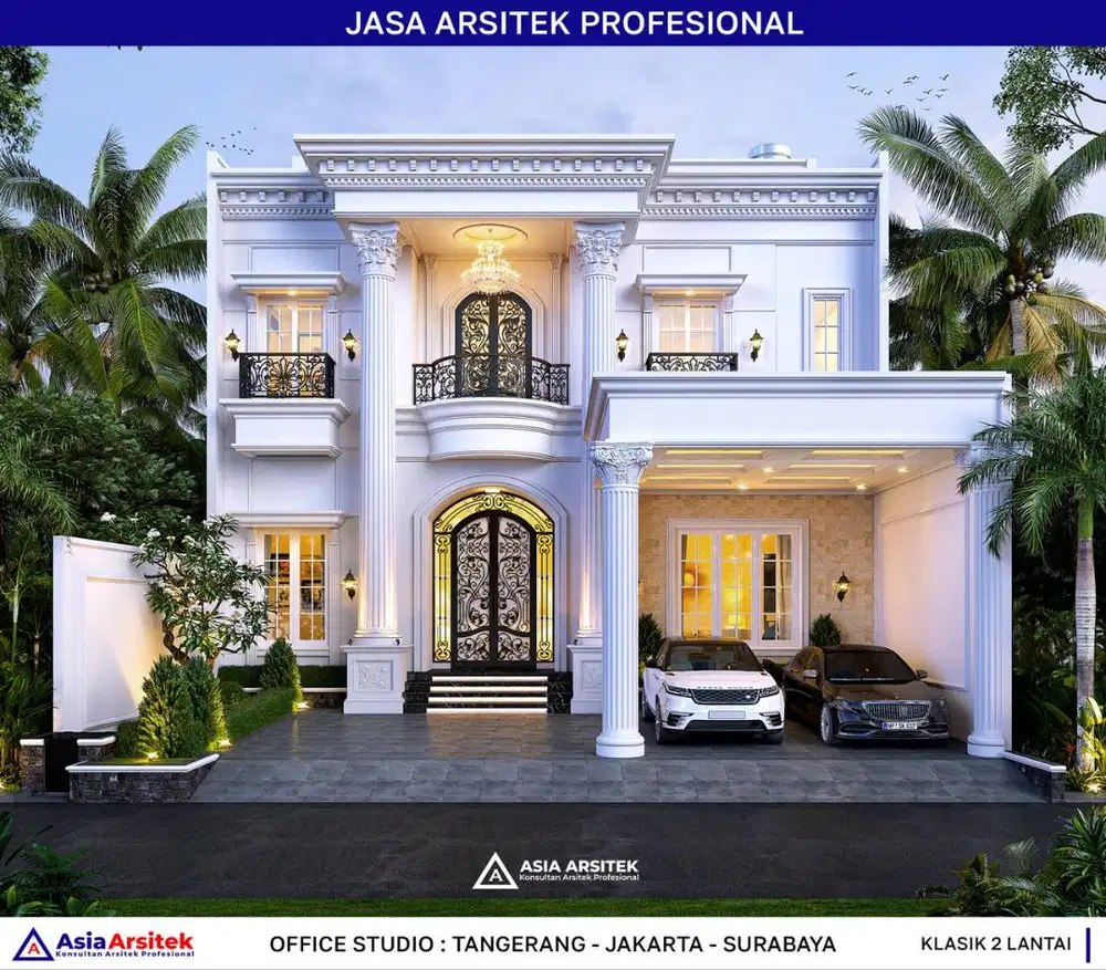 Jasa Arsitek Desain Rumah di Tangerang Selatan Desain Rumah 378 m2