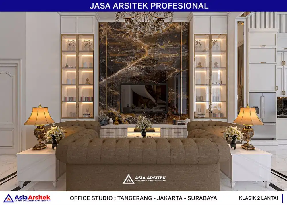 Jasa Arsitek Desain Rumah di Tangerang Selatan Desain Rumah 378 m2