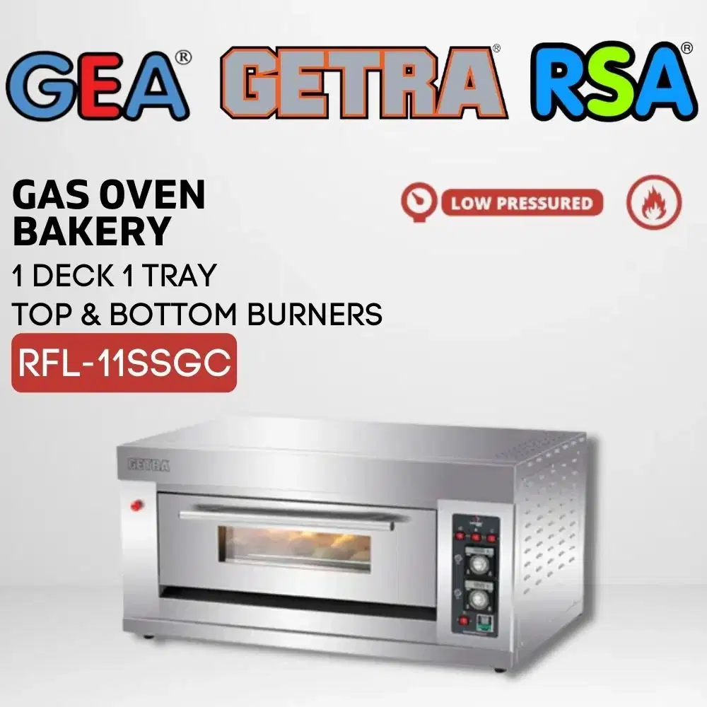 GETRA Gas Baking Oven RFL-11SSGC