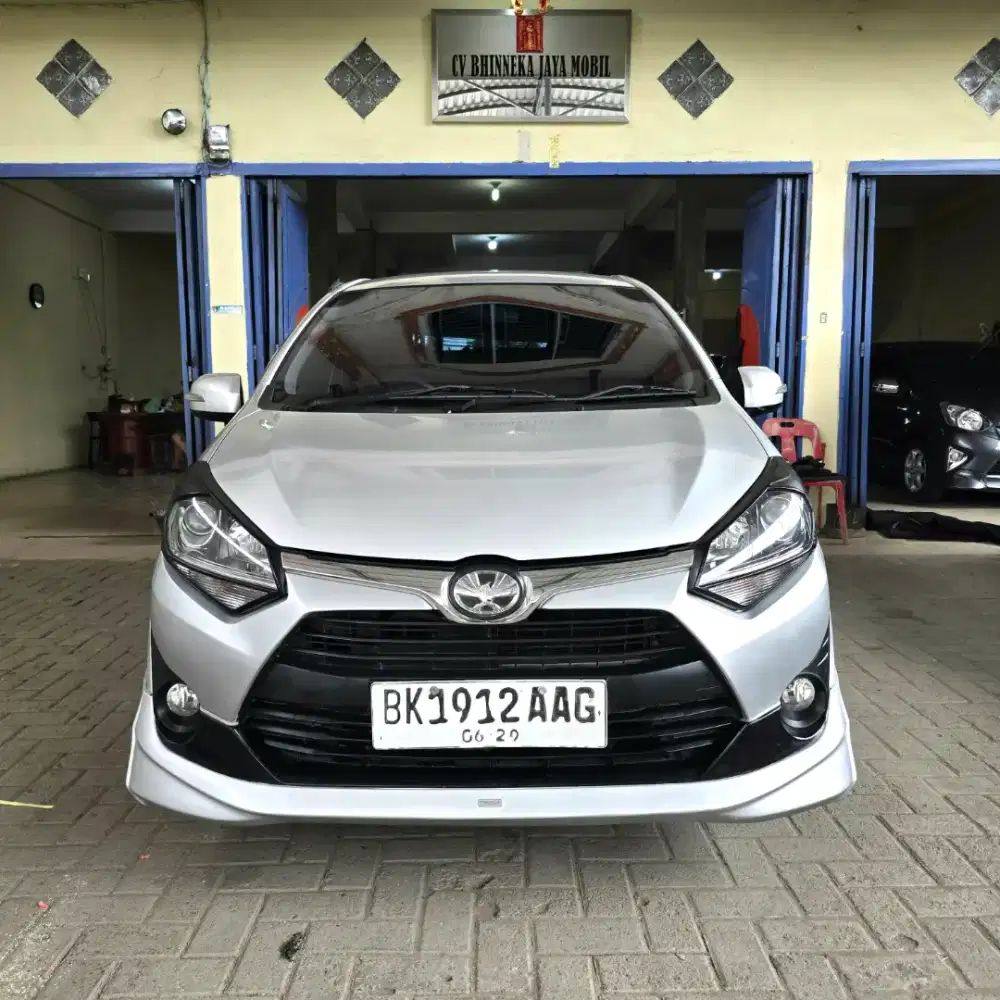 (Tdp 8juta) Agya Trds 1.2 2019 M/T Silver