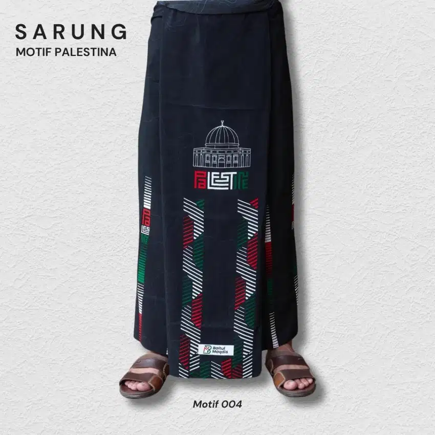 Kain sarung RABBANI Palestine, kode P