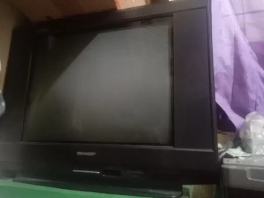 Jual tv tabung merk Sharp 21 in 200 ribu