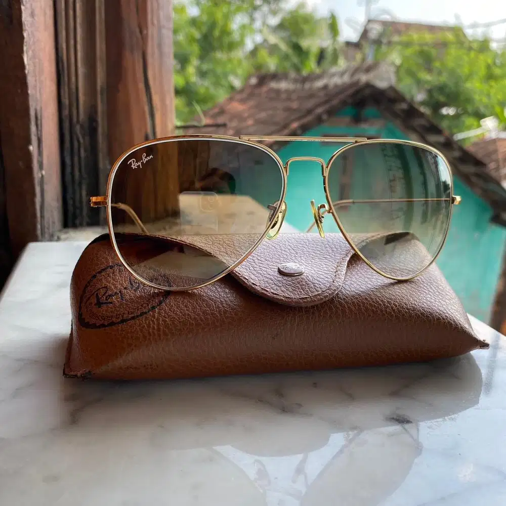 Kacamata Ray-Ban Rb 3026 aviator large metal II 001 sz 62