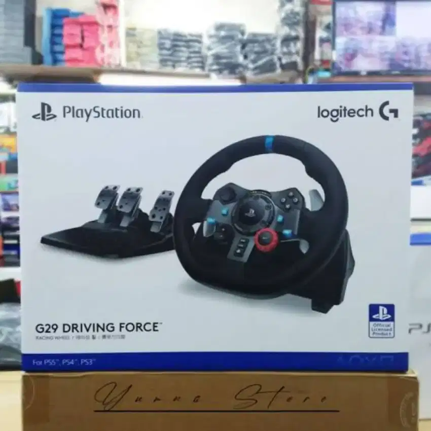 Logitech G29 Driving Force Racing Wheel For PS4 / PC