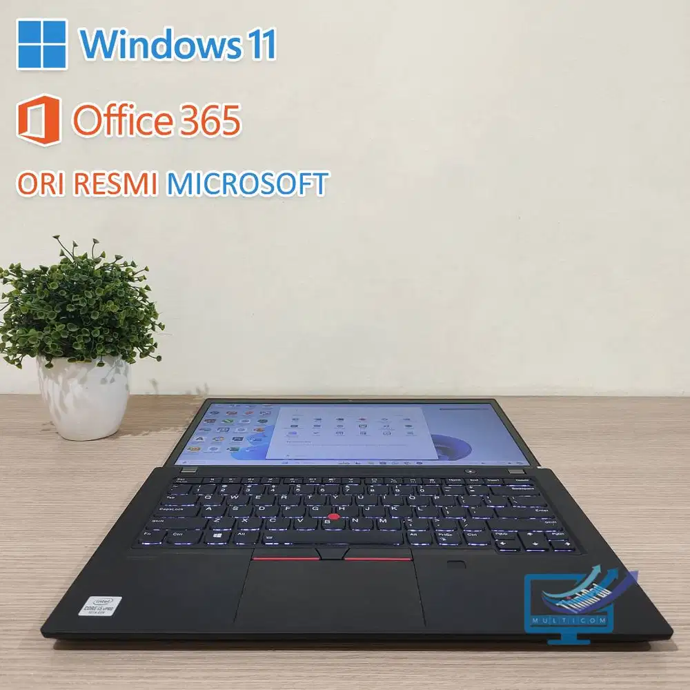Lenovo Thinkpad T14 IPS i5 10310u Ram 40GB SSD 1TB NVME Win ORI Resmi