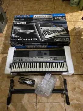 Keyboard Yamaha PSR E443 - Lengkap