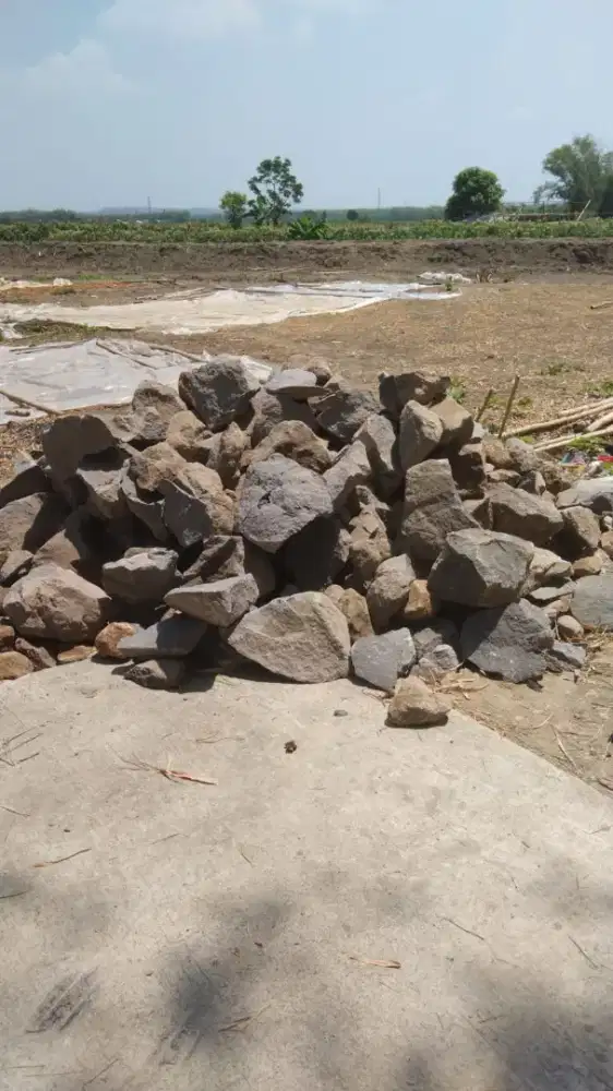 Batu Kali Belah / Batu Kewal - Pasir Campur / Pasir Pasang