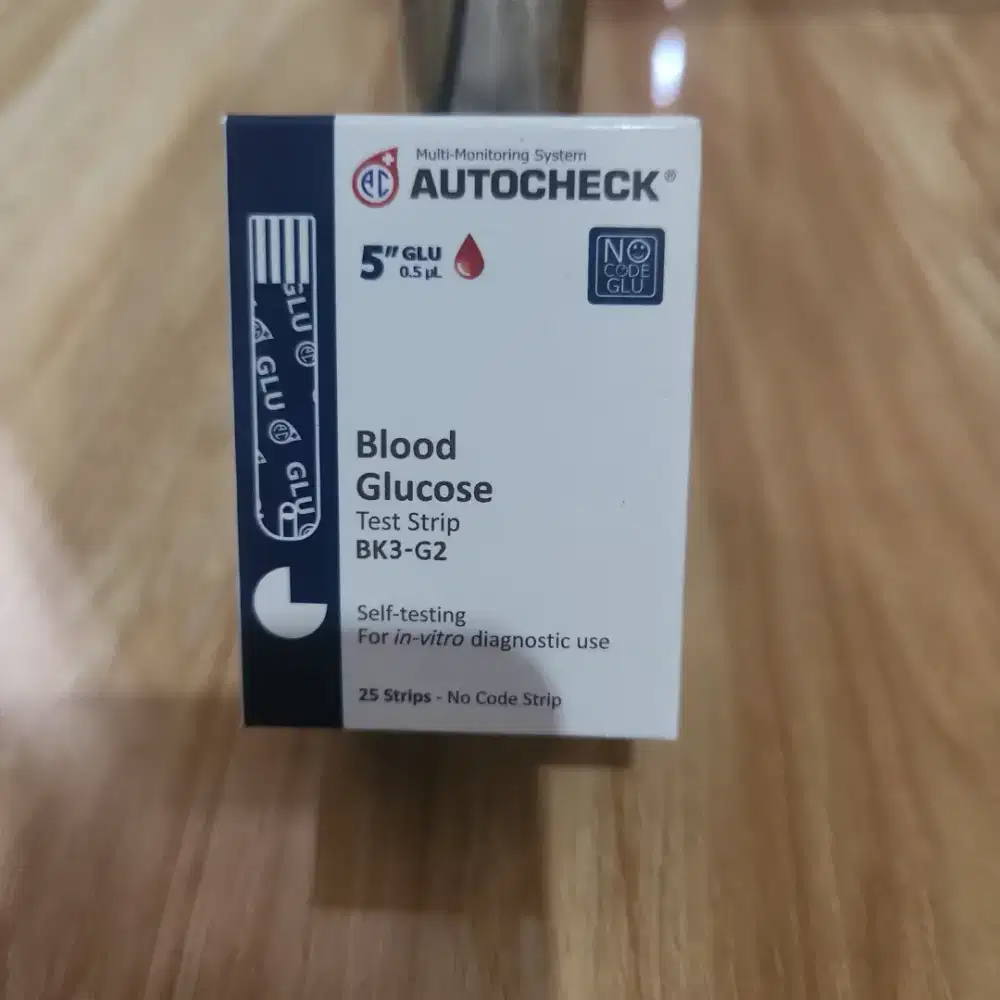 Strip Autocheck gula darah / asam urat / kolesterol