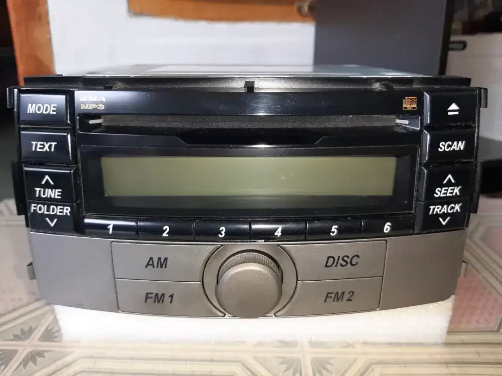 Audio mobil/Head unit cabutan DAIHATSU TERIOS 2012