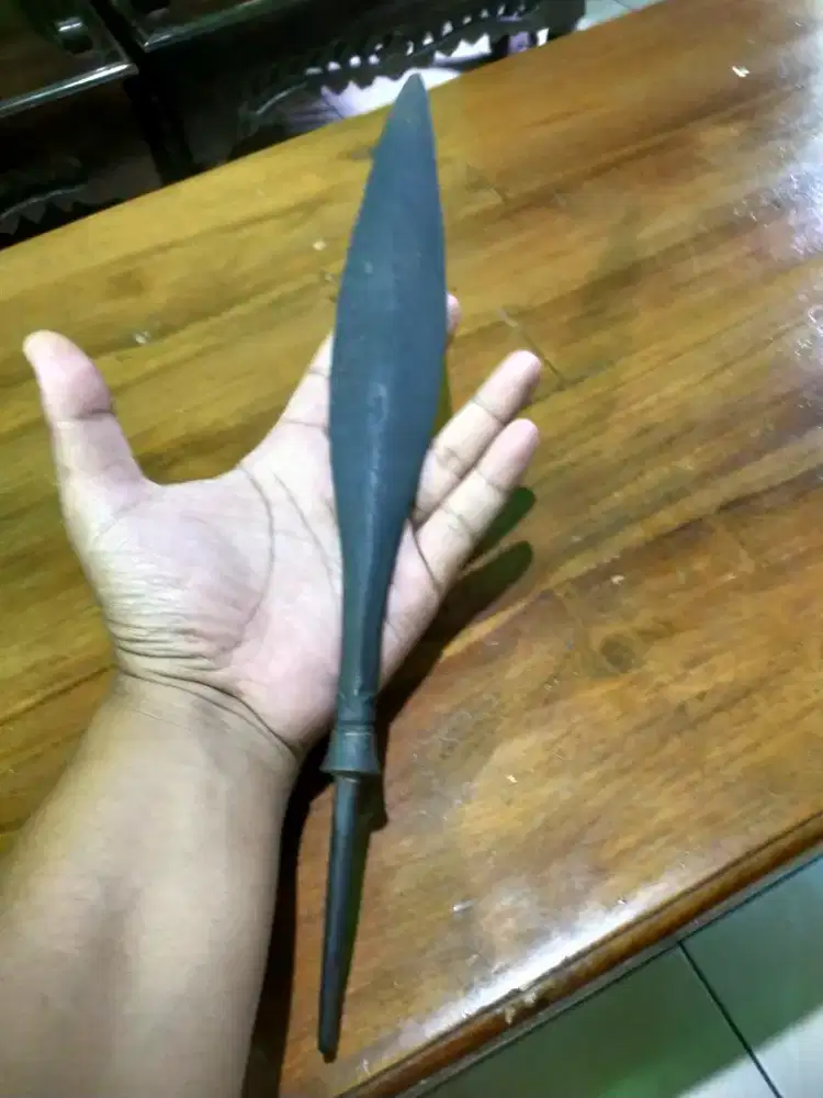 Tombak metuk Wijaya Kusuma sepuh bilah saja