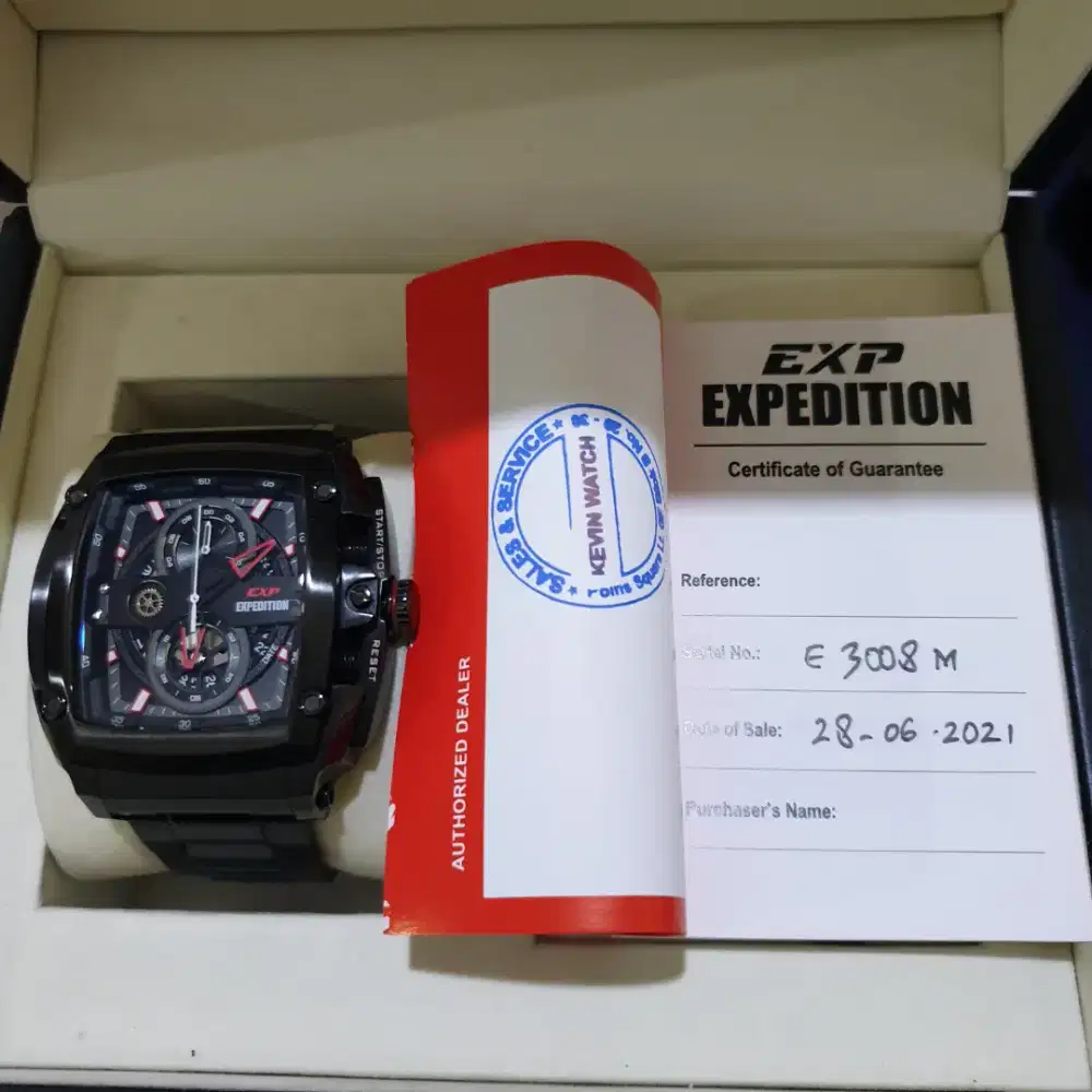 Dijual cepat jam tangan Expedition E 3008 M