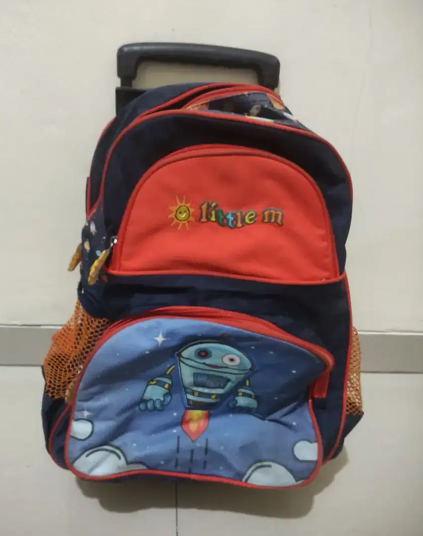Tas anak sekolah / travel model koper sorong-tarik murah