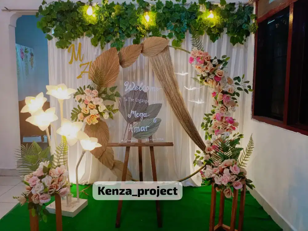 Dekorasi lamaran/akad/di Depok