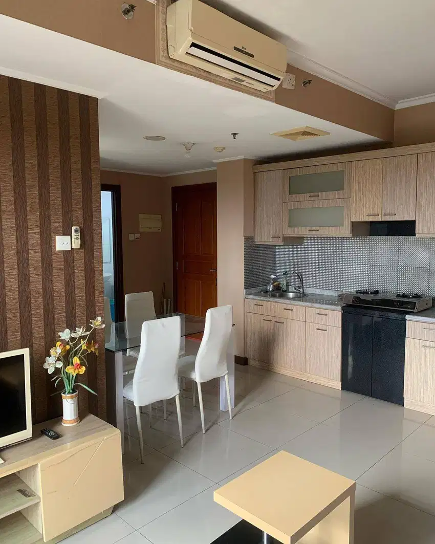 Apartemen Waterplace Tower A 2 Bedroom View City Full Furnish Mewah