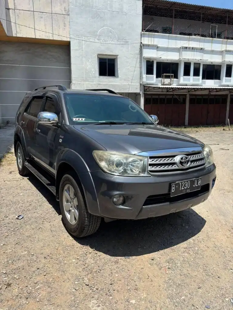 TOYOTA FORTUNER 2009 MANUAL TYPE G