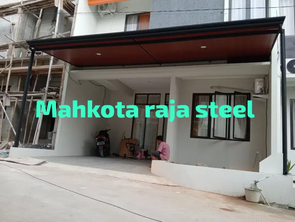 Kanopi alderon+plafon pvc laminated