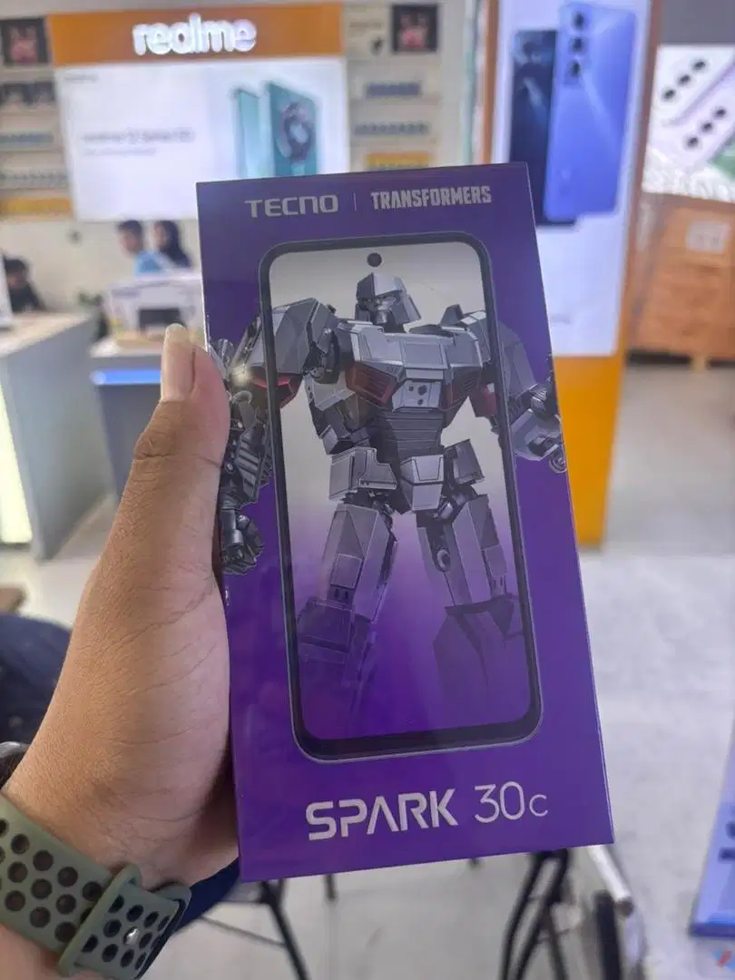 Hp tecno spark 30c 6/128 garansi resmi segel baru