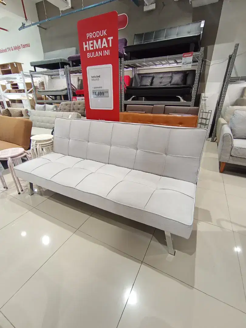 SOFA BED FEBRIC 2 SEATER