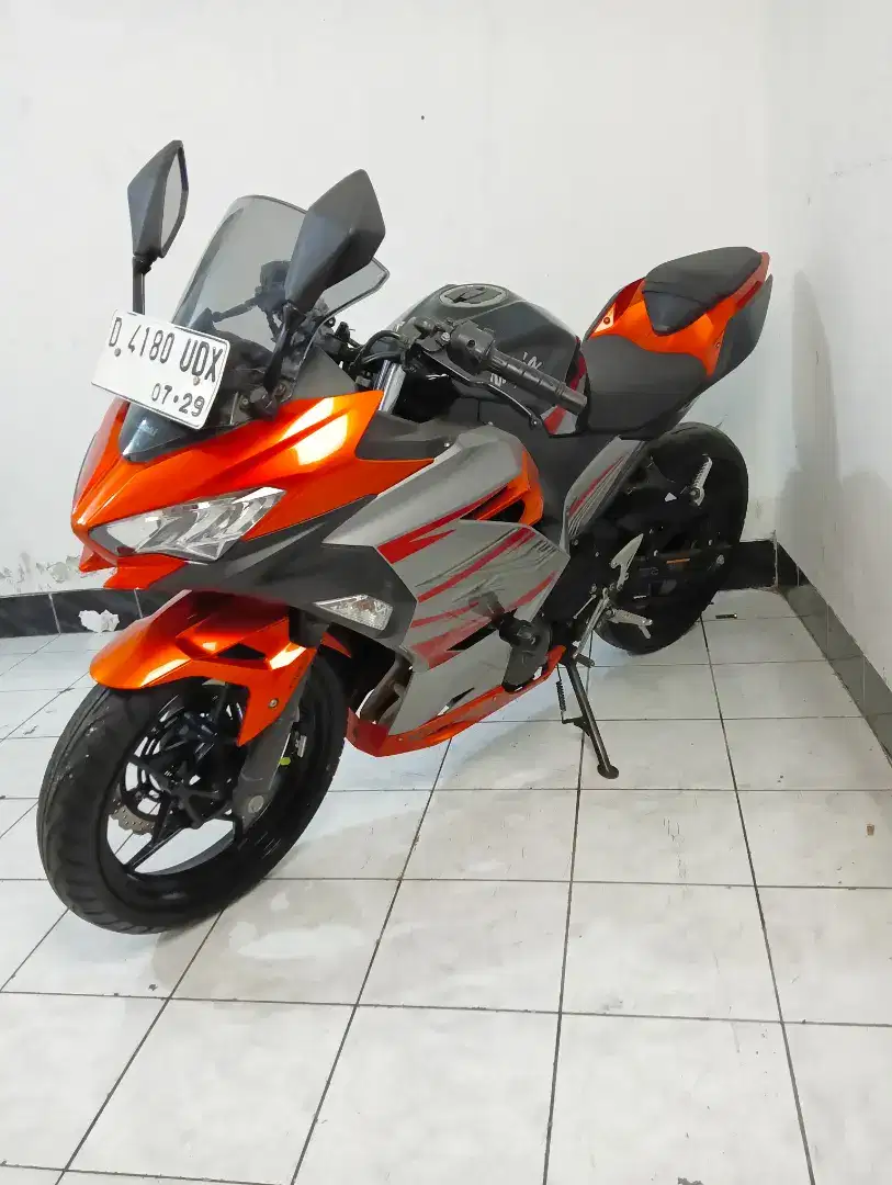 New ninja 250 ABS 2018 sangat mulus