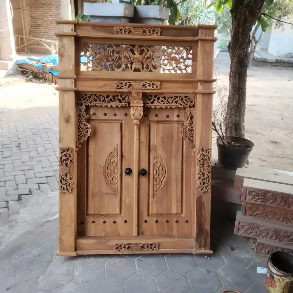 Ready stok berbagai macam jendela ukir