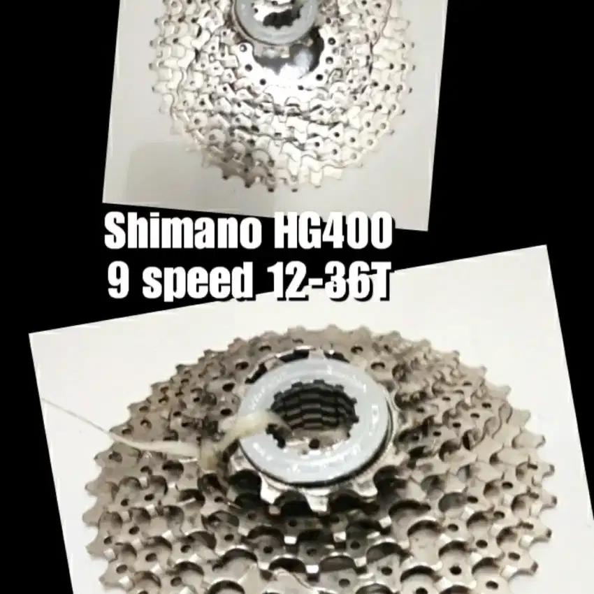 Sproket cassette Shimano HG400 12-36T 9 speed japan