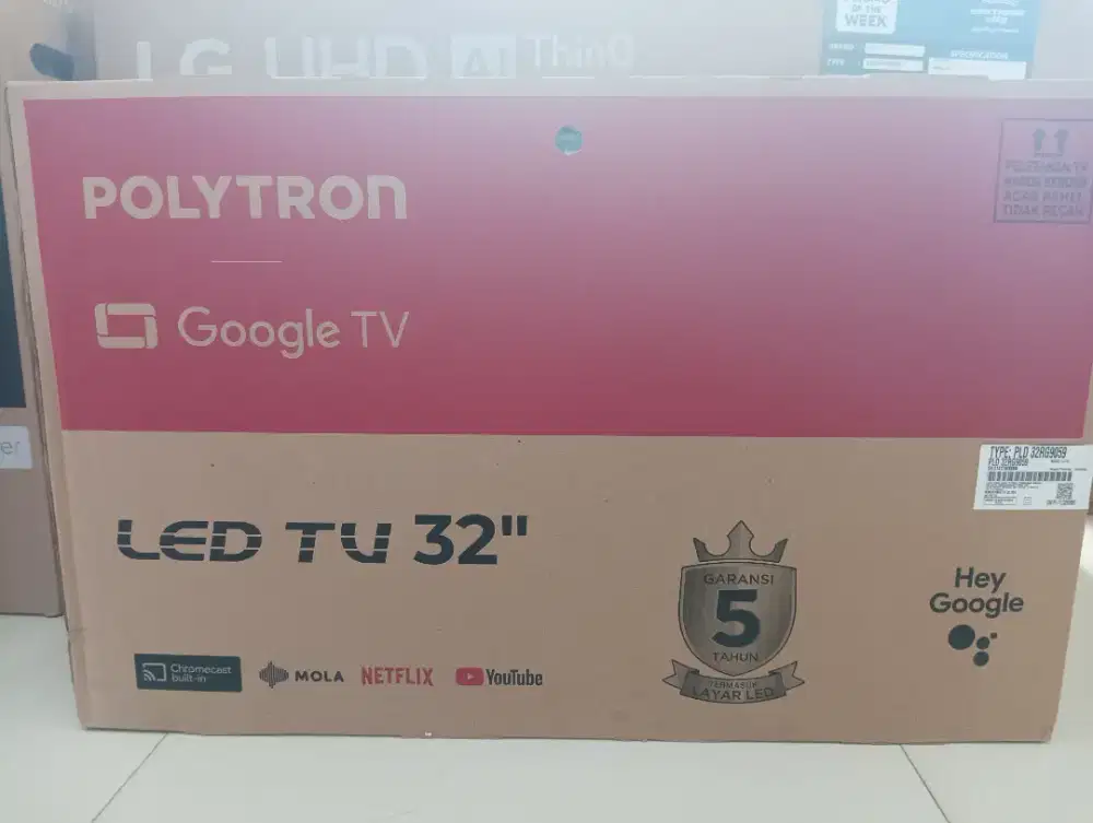 Dijual TV Polytron  32 inch Google TV