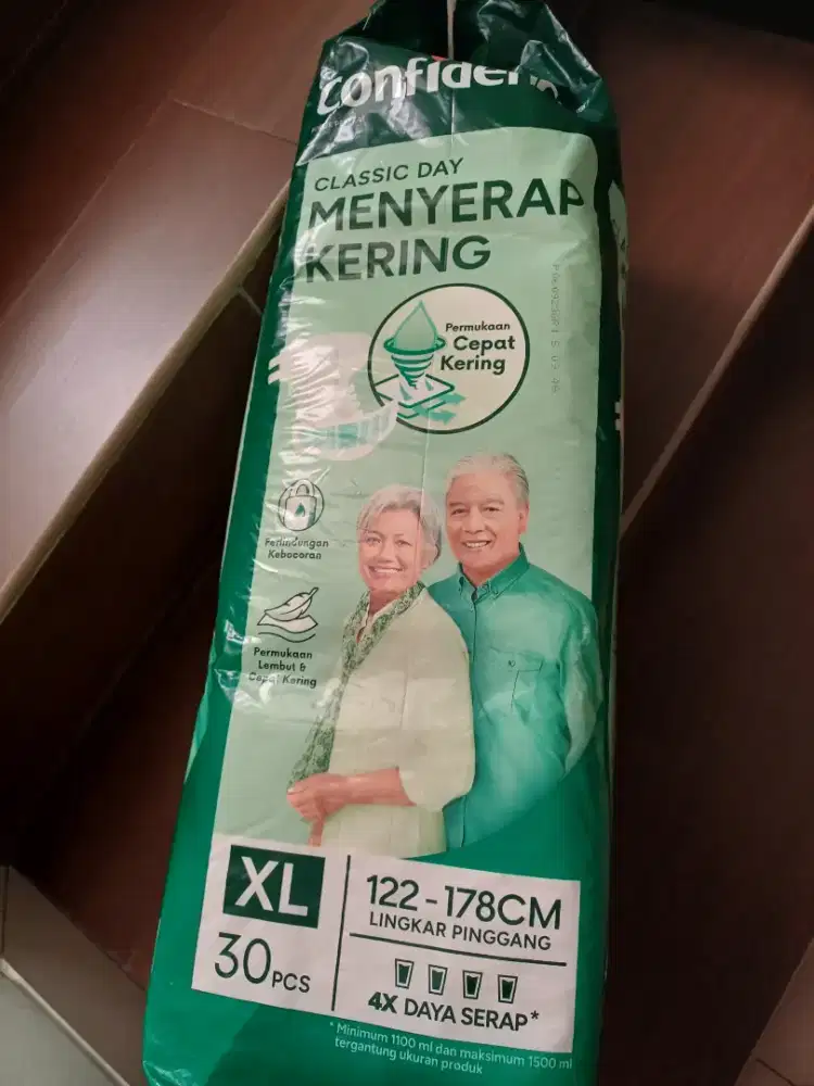Diaper Dewasa Lansia XL isi 30