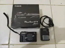 Canon PowerShot G7X Mark II Istimewa Pribadi