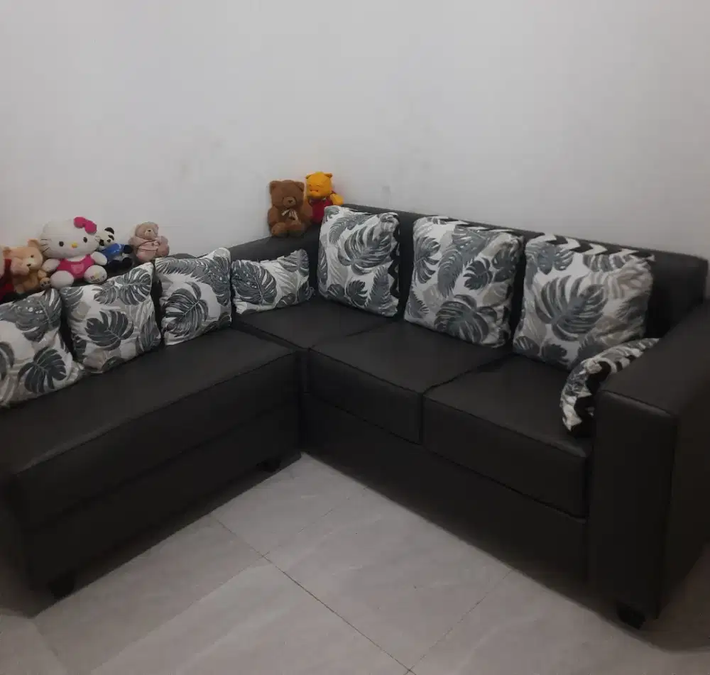 Dijual Sofa Ruang Tamu Ruang Keluarga Bentuk L
