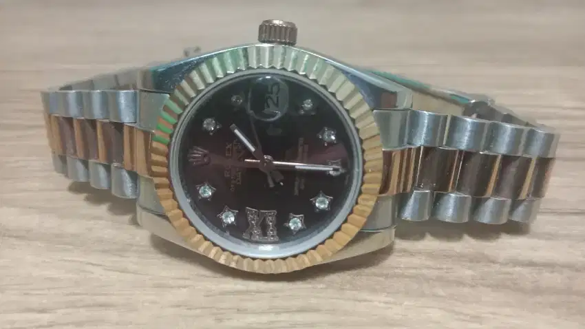 Jam tangan rolex Datejust rosegold