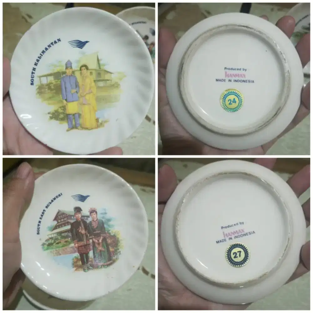 Piring Souvenir Garuda Indonesia
