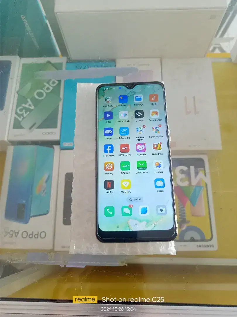 Oppo Reno 3 8/128 bekas normal bisa Tukar Tambah (HP CES)