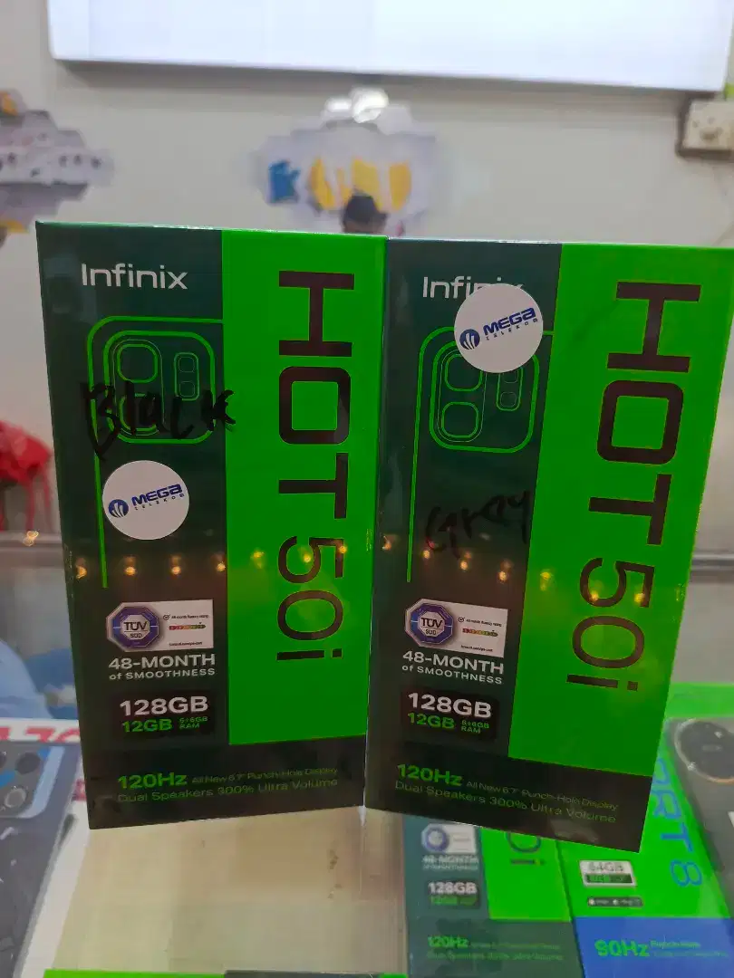 Infinix HOT 50i 6 GB / 128 GB