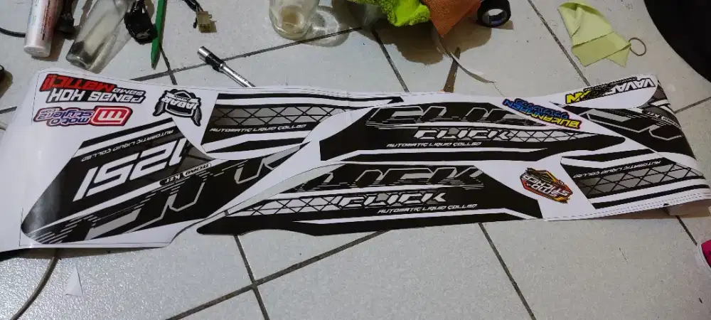 Striping Click Vario 125 Old Kzr