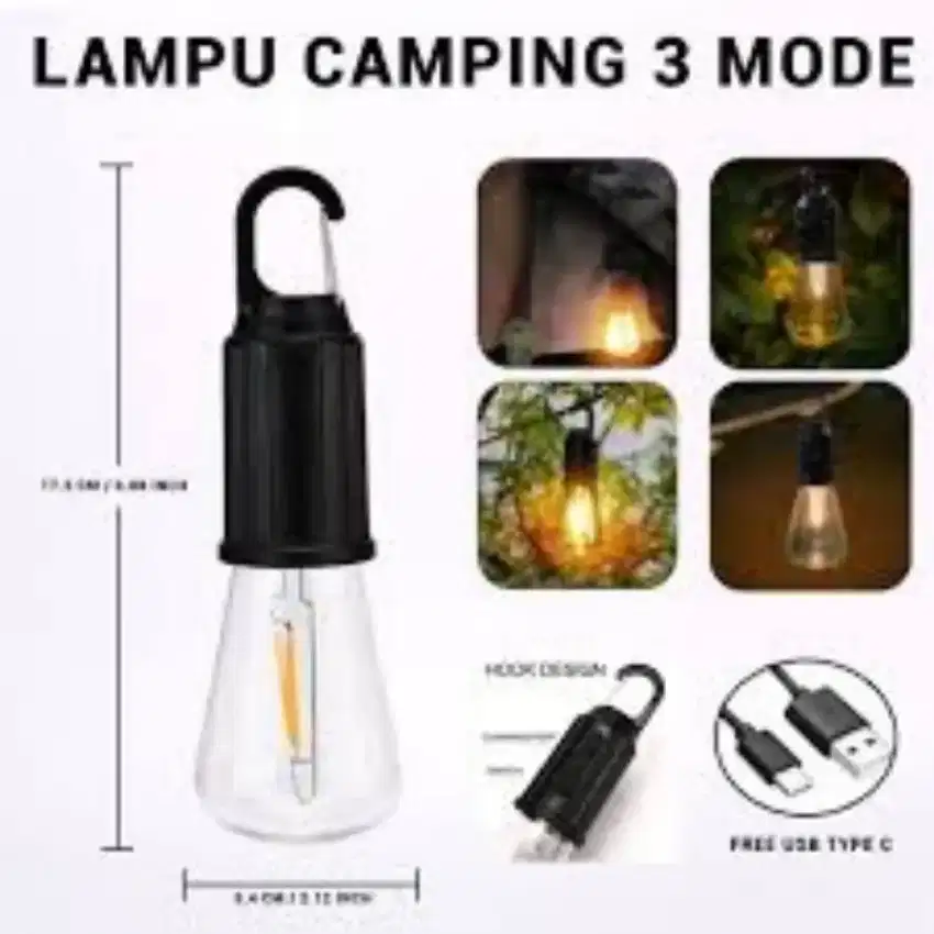 Ready! Lampu emergency baterai lhitium