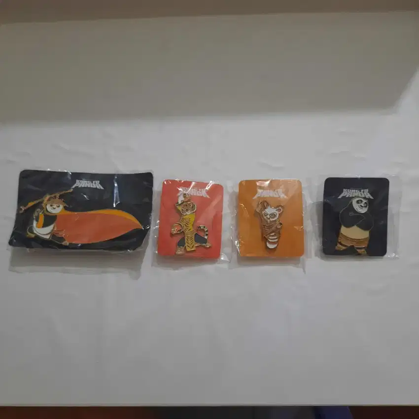 LIMITED EDITION: Pin/ Bros Kungfu Panda (4 pcs)