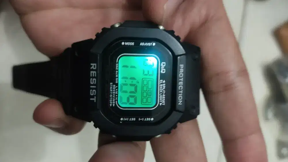 Jam tangan QQ digital ori anti air