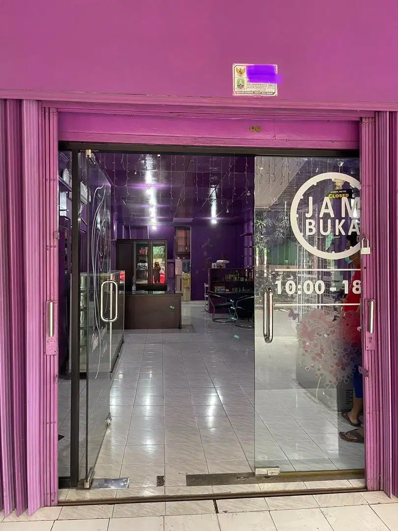 Di JuaL Ruko murah pinggir jalan bekas salon
