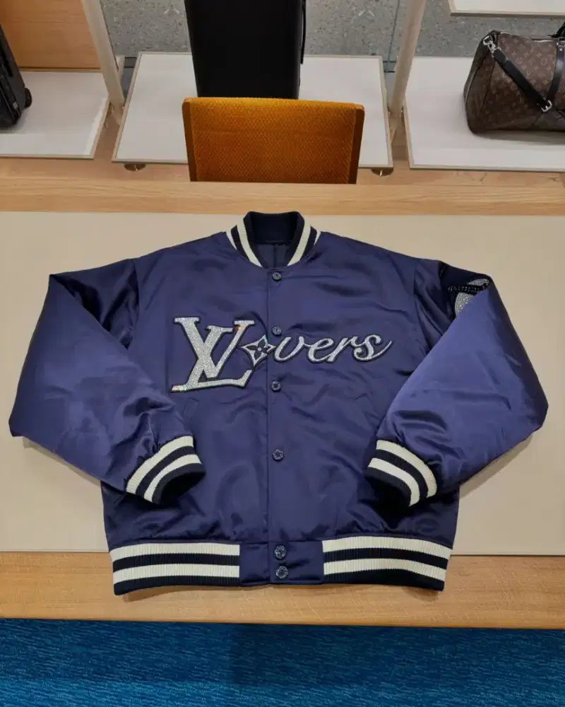 New LV jacket limited edition crystal